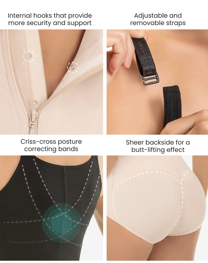 Faja Butt-lifting compressive bodysuit - Styles 283