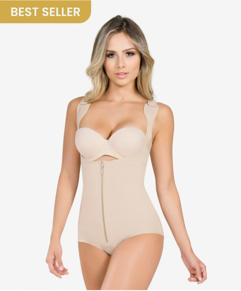 Faja thermal body shaper with wide straps - Style 385