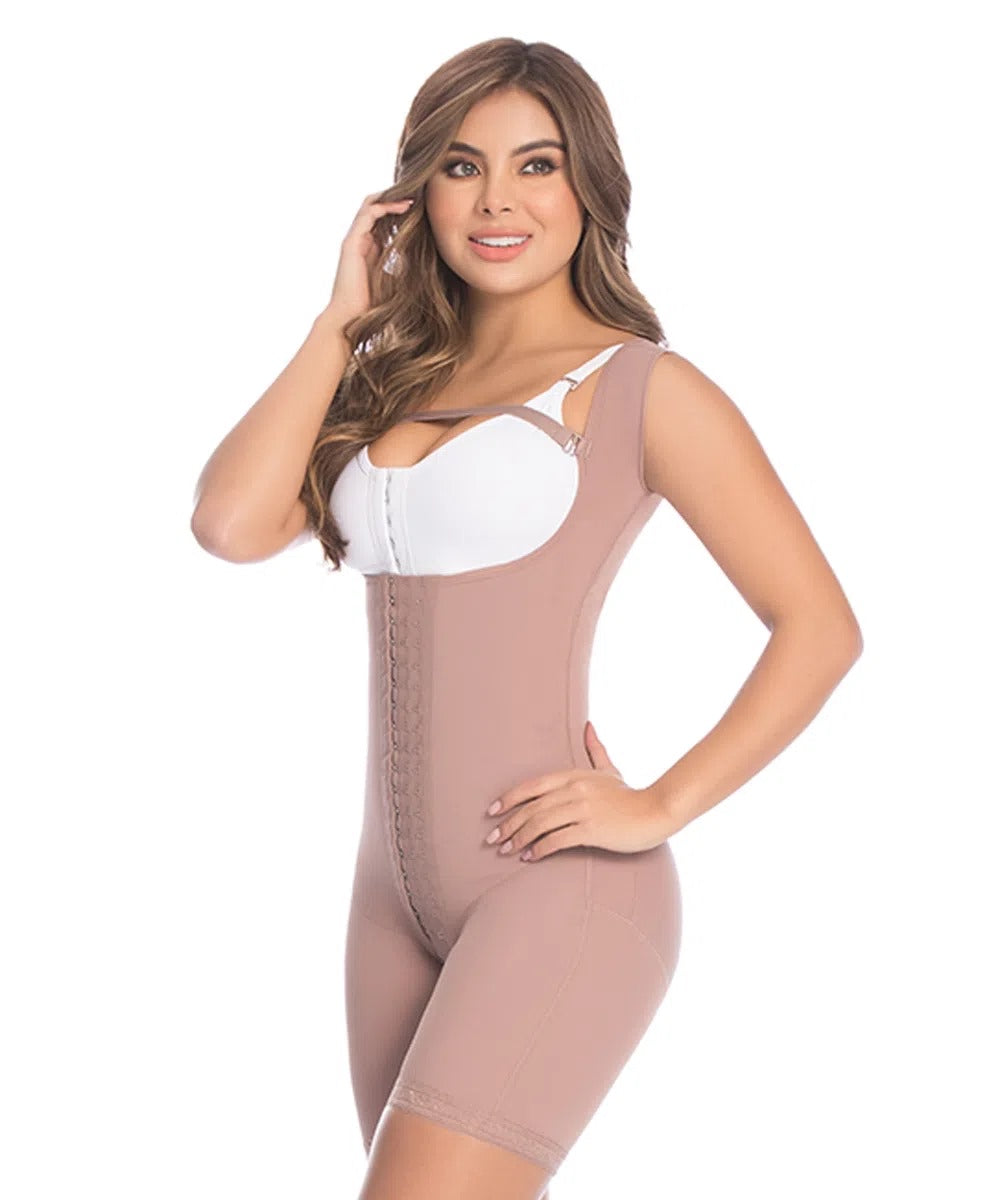 Delie Faja Postquirurgica / Postsurgical 09111 Fajas Colombianas Postpartum Girdle Full Body Shaper for Women