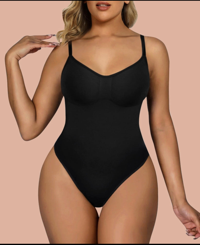 SHAPERX Tummy Control Shaperwear Butt Lift Seamless Bodysuit